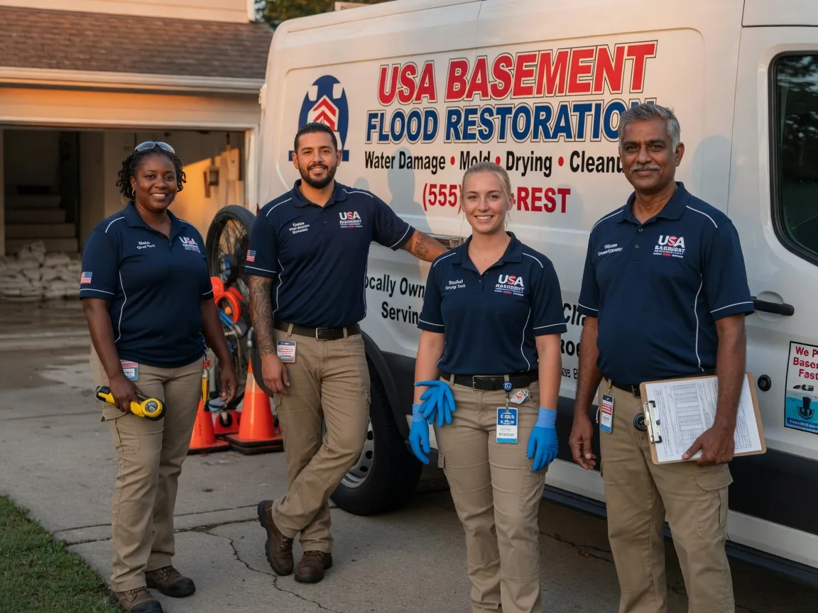 Basement Flood Cleanup company in Aubrey, TX